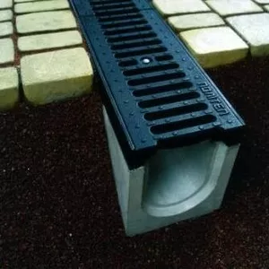 Система водовідведення,  водостоки,  бетонні жолуби Луцьк