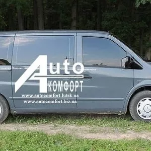 Передний салон,  правое стекло на автомобиль Mercedes-Benz Vito 96-03 (