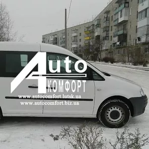 Передний салон,  правое окно (внахлёст) на автомобиль VW Caddy 04- (Фол