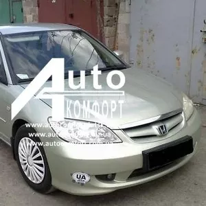 Лобовое стекло на Honda Civic (Седан) (2001-2005) с установкой