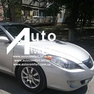 Лобовое стекло на Toyota Solara (Купе) (2004-2009) с установкой