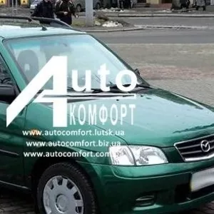 Лобовое стекло на Mazda Demio (Минивен) (1998-2003) с установкой