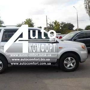 Лобовое стекло на Honda Pilot/MR-V (Внедорожник) (2003-2008) с установ