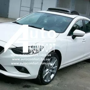 Лобовое стекло на Mazda 6 (2008-2012) с устано