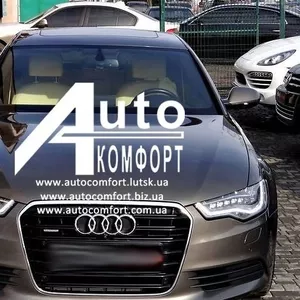 Лобовое стекло на Audi A6 (Седан,  Комби) (2011-) с установкой