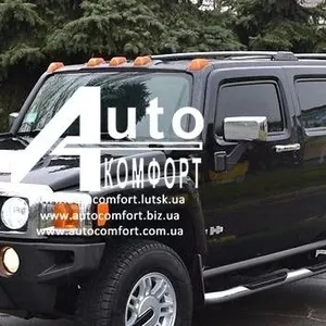 Лобовое стекло на Hummer H3 (Внедорожник) (2005-2010) с установкой