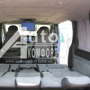 Перетяжка (переоборудование) салона Renault Trafic