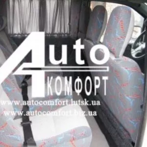 Шторки в Volkswagen Caddy,  Fiat Doblo,  Peugeot Partner серые