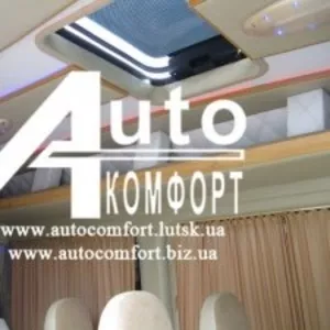 Шторы автомобильные вVolkswagen LT бежевые дл. база