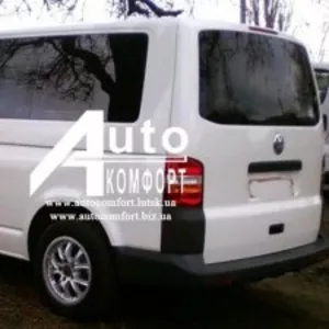 Volkswagen Т-5 Задний салон,  левое стекло кор.база