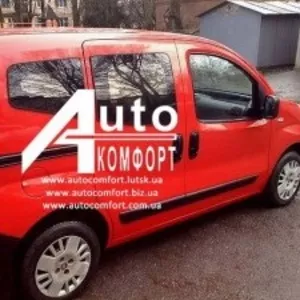 Задний салон,  Пр.стекло Fiat Fiorino(под оригинал)