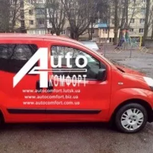 Передний салон,  правое стекло (под оригинал)Fiat Fiorino, Citroёn Nemo, 