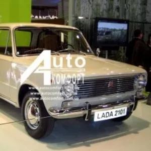 Лобовое стекло на ВАЗ 2101-2107 (Седан,  Комби) (1974-2012),  Fiat 124/1