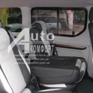 Перетяжка (переоборудование) салона Opel Vivaro (Опель Виваро)