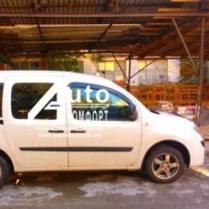 Передний салон,  правое окно на автомобиль Renault Kangoo 08- (Рено Кан