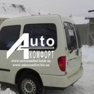 Задний салон,  левое окно на автомобиль VW Caddy,  Siat Inka (97-03) (Фо