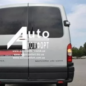 Заднее стекло,  левое,  без Э. О. Renault Master,  Opel Movano,  Nissan In