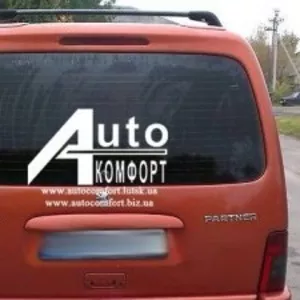 Заднее стекло (ляда) с электрообогревом на Peugeot Partner,  Citroën Be