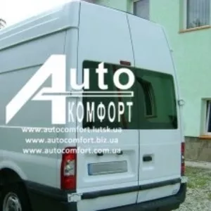 Заднее стекло (распашонка левая) без электрообогрева на Ford Transit 2