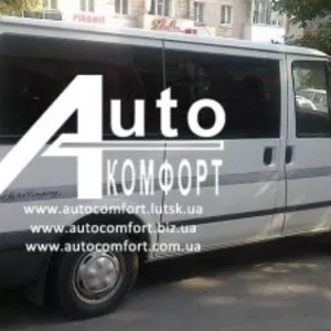 Задний салон,  короткая база,  правое стекло на Ford Transit 2000- (Форд