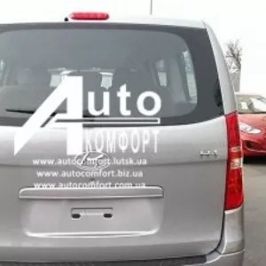 Заднее стекло (ляда) с электрообогревом на Hyundai H-1 II (H-300) (08-