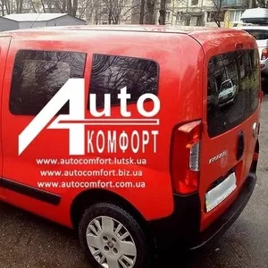 Задний салон,  левое стекло {под оригинал} на Fiat Fiorino,  Citroёn