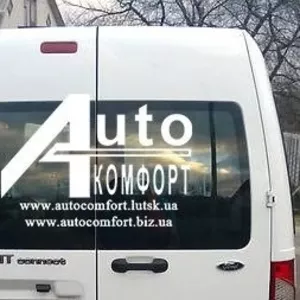Заднее стекло (распашонка левая) без электрообогрева на Ford Transit 
