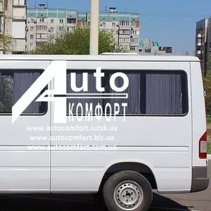 Средняя база,  задний салон,  левое окно на Mercedes-Benz Sprinter (1995