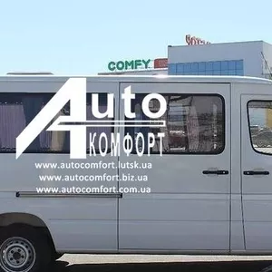 Средняя база,  задний салон,  правое окно на Mercedes-Benz Sprinter (199