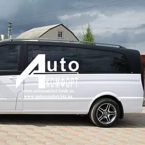 Тонировка автостекол на автомобиль Mercedes-Benz Vito 04-