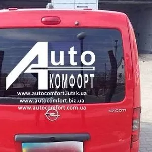 Заднее стекло (ляда) с электро-вом на авто Opel Combo C (2001-2011)