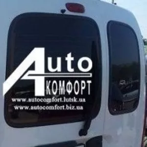 Заднее стекло (распашонка левая) с э.о на авто Renault Kangoo 96-08