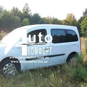 Установка (врезка) боковых автостекол на автомобиль Renault Kangoo 08-