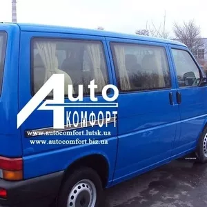 Задний салон,  правое стекло на Volkswagen Transporter Т-4 короткая баз