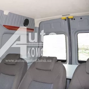 Перетяжка (переоборудование) салона Ford Transit (Tourneo) Connect (Фо