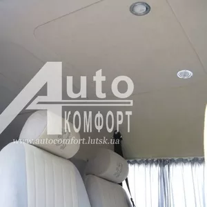 Перетяжка (переоборудование) салона Peugeot Expert