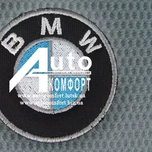 Вышивка логотипа автомобиля BMW (БМВ)