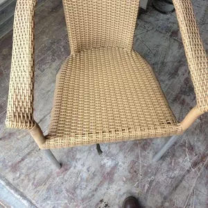 Продам кресла бу из искусственного ротанга для кафе