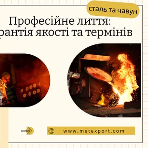 Ливарне виробництво,  приймаємо нові замовлення