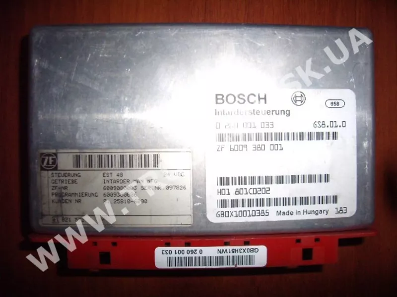 Блок управления BOSCH 0260001033