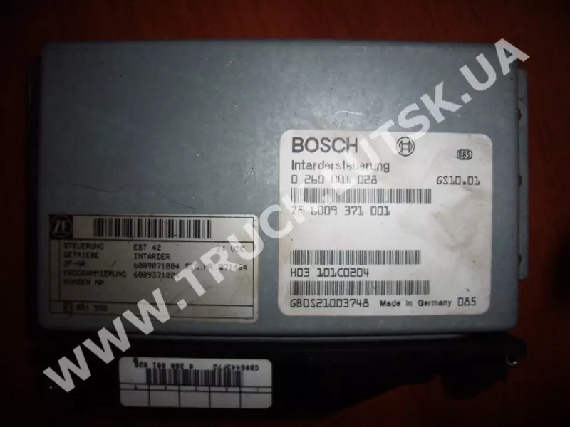 Блок управления BOSCH 0260001028 ZF 6009371001