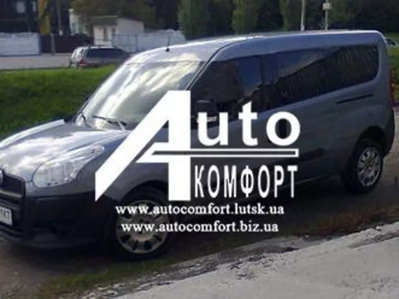 Установка бокового автостекла на Fiat Doblo 2010-