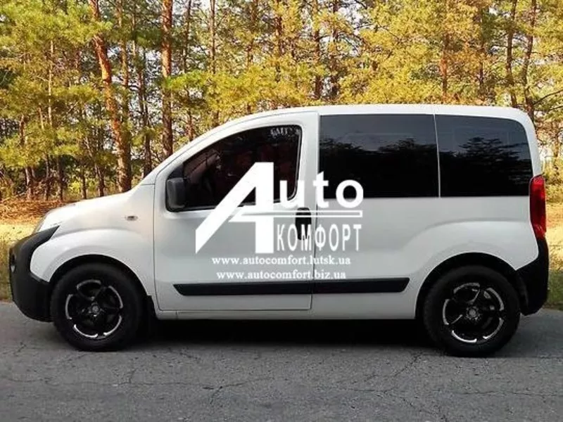 Установка бокового автостекла на автомобиль Fiat Fiorino,  Citroёn Nemo