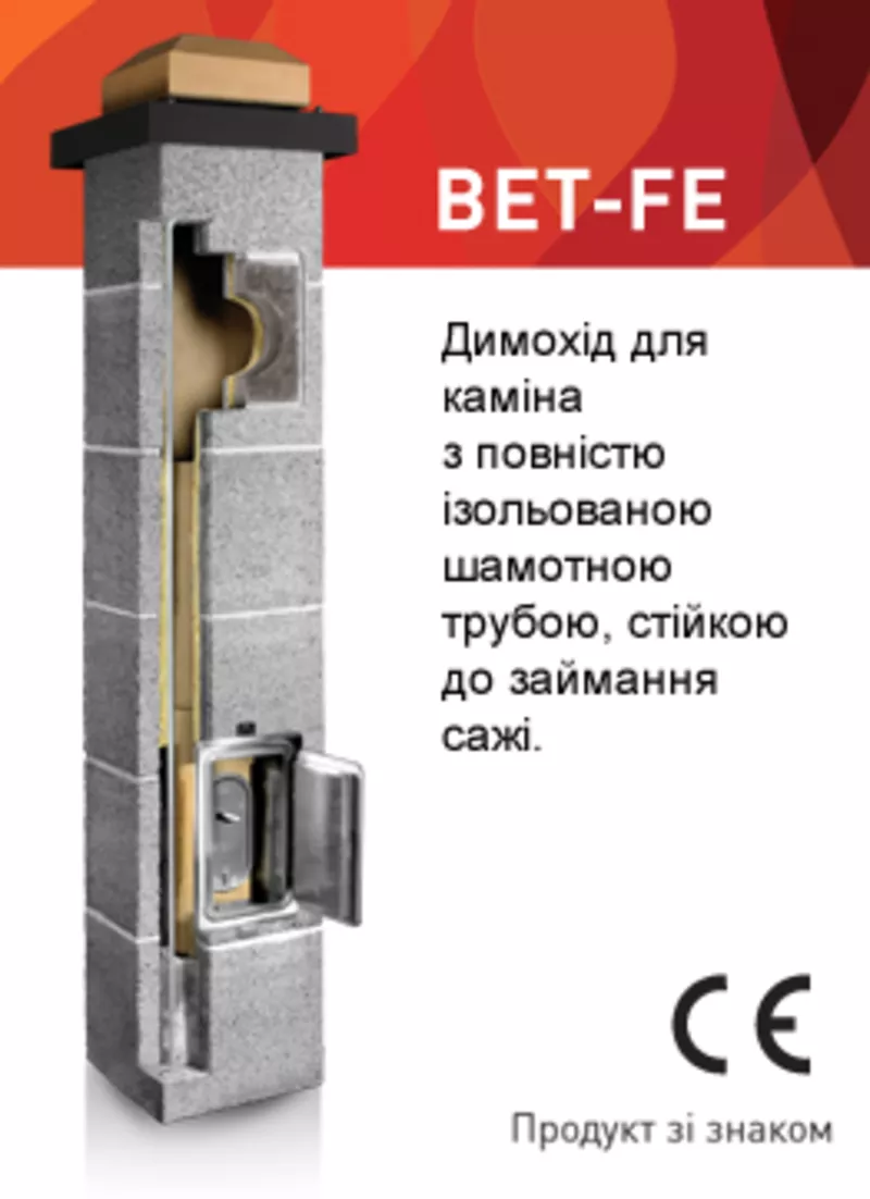 Дымоход керамический PLEWA BET-FE