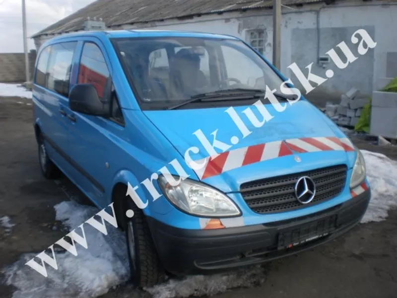 Марка: Mercedes Модель: Vito 115  Двигатель: 2.2 СDI  Мощность: 110 кВ