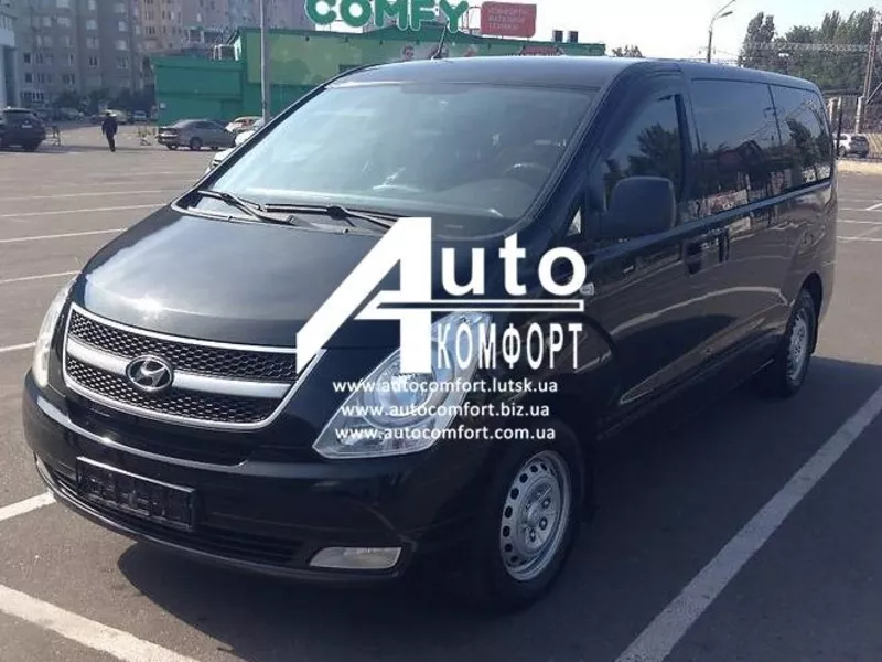 Передний салон,  левое окно на Hyundai H-1 II (H-300) (08-) (Хюндай H-1