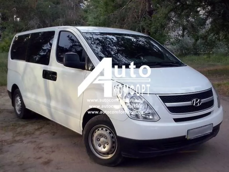 Установка автостекла на Hyundai H-1 II (H-300) (08-) (Хюндай H-1 II (H