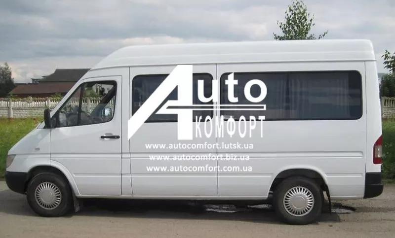 Установка автостекол на Mercedes-Benz Sprinter (1995-2006),  Volkswagen