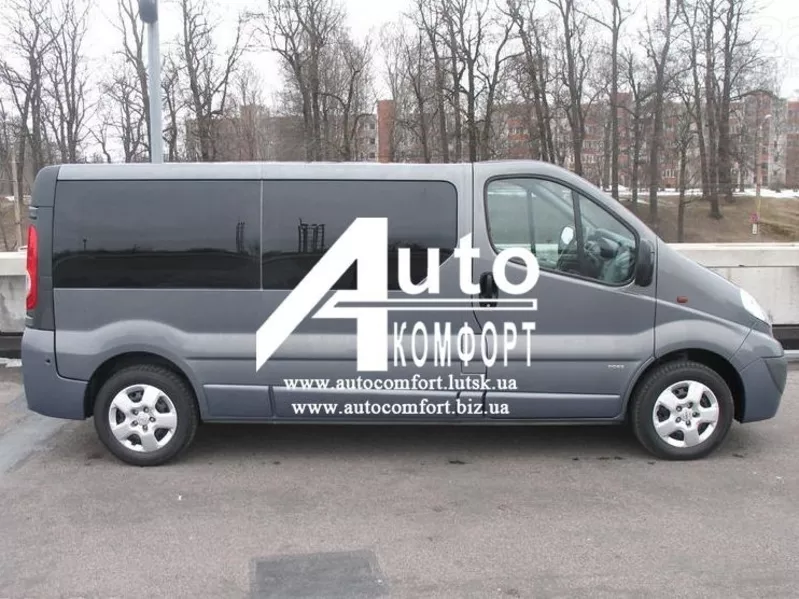 Тонировка автостекол на Renault Trafic,  Opel Vivaro,  Nissan Primastar 