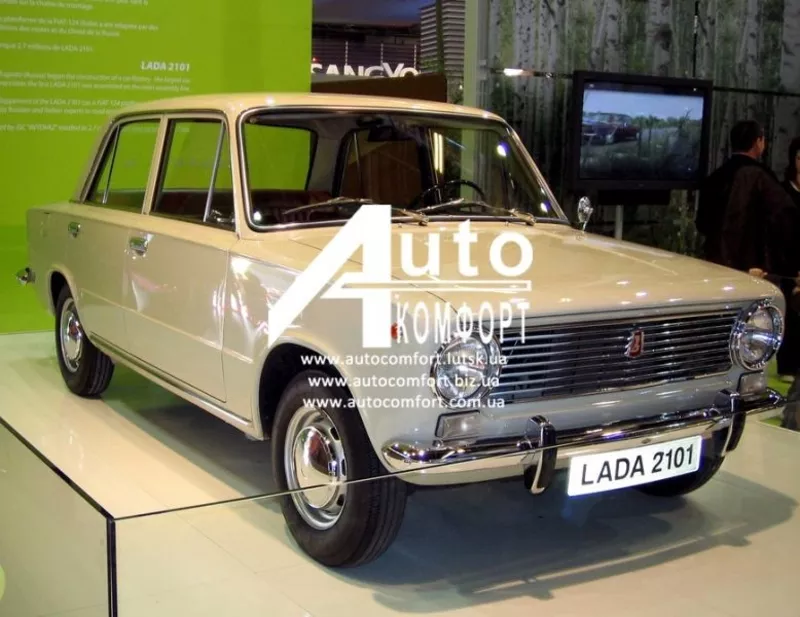 Лобовое стекло на ВАЗ 2101-2107 (Седан,  Комби) (1974-2012),  Fiat 124/1